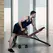 HOMCOM Adjustable Reclined Dumbbell Bench Weight Lifting Set Folding Sit Up Ab Bench Home Training Gym Multiuse Workout Exercise Fitness with 2 x 4kg Dumbbells - 1