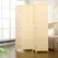 HOMCOM 4 Panel Folding Room Divider Screen, Wall Panel Privacy Furniture, Freestanding Paravent Partition Separator for Living Room, Bedroom and Office, 180 x 180cm, Natural - 1