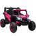 AIYAPLAY 12V Kids Ride On Car with Remote Control, Kids Electric Car with Suspension System, Music, for Kids 3-5 Years, Pink - 1