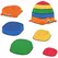 AIYAPLAY 5PCS Sensory Stepping Stones for Toddlers, Frog-Shaped Kids Stepping Stones Set with Anti-Slip Edging for Ages 2-8 - 1