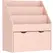 AIYAPLAY Bookcase for Kids with Shelves, Drawer, Bookcase for Bedroom, Playroom, Pink - 1