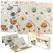 AIYAPLAY Baby Play Mat, Double Sideded Foldable Kids Crawling Mat, Reversible & Waterproof, Astronaut and Planet - 1