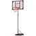 AIYAPLAY Basketball Hoop Outdoor Indoor, 210-260cm Height Adjustable Basketball Hoop with Wheels, Larger Base, for 6+ Years, Red - 1