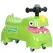AIYAPLAY Kids Ride On Car, Dinosaur Foot to Floor Slider with Storage, Toddler Walker with Light, Sounds, Green - 1