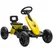 AIYAPLAY Pedal Go Kart for Kids 2-5 Years, with Silent EVA Wheels, Metal Frame, Yellow - 1