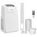 HOMCOM 12,000 BTU Multi-Mode Mobile Air Conditioner - White - 1