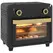 HOMCOM 10L Air Fryer Oven, Mini Oven, Oil Free Cooking, Grill, Roast, Bake, with Adjustable Temperature, Timer, Dishwasher Safe, 1000W, Black - 1