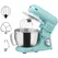 HOMCOM 1300W Kitchen Stand Mixer, with Accessories - Blue - 1