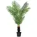 HOMCOM 150cm Artificial Areca Palm Tree with 12 PE Leaves, Decorative Artificial Plant with Plastic Pot and Flocked Soil, Fake Plant for Home Office Decor, Green - 1