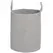 HOMCOM 36L Cotton Rope Laundry Basket, with Handles - Grey - 1