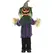 HOMCOM 3'6" Pumpkin Scarecrow Halloween Animatronic, with Glowing Eyes - 1