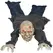 HOMCOM 5.2ft Life Size Outdoor Halloween Decoration Crawling Zombie, Animated Prop Decor with Sound and Motion Activated, Light Up Eyes, Howling Sound, Posable Arms - 1