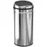 HOMCOM 42L Stainless Steel Sensor Bin - Silver Tone - 1