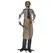 HOMCOM 5.5ft Life Size Halloween Animatronic Standing Chainsaw Killer, with Light Up Eyes, Sound Activated Moving Body, Scary Halloween Decorations, Battery Operated, Indoor Party Props - 1