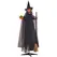 HOMCOM 6'2" Witch with Broomstick Halloween Animatronic, with Glowing Eyes - 1