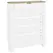 HOMCOM 78 x 19 cm Minimal Radiator Cover, with Drawer - White - 1