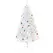 HOMCOM 6ft Snow Artificial Christmas Tree w/ Metal Stand Decorations Home Seasonal Elegant Faux White - 1