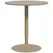 HOMCOM 75H x Φ70cm Two-Person Minimalistic Dining Table - Light Brown - 1