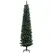 HOMCOM 6FT Artificial Snow Dipped Christmas Tree Xmas Pencil Tree Holiday Home Indoor Decoration with Foldable Black Stand, Green - 1