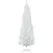 HOMCOM 6ft Unlit Artificial Christmas Tree, Pencil Slim Xmas Tree with Solid Stand and Realistic Branches, White - 1