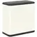 HOMCOM 8L Hanging Kitchen Bin, Rubbish bin with Lid and Removable Inner Bucket for Kitchen Cabinet Door, Under Sink, Office - 1
