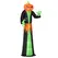 HOMCOM 9FT Inflatable Halloween Pumpkin Ghost with Build in LED,  Outdoor Lighted Blow Up Inflatables for Party Indoor, Garden, Lawn - 1