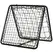 HOMCOM Angle Adjustable Double Sided Rebounder Net Training Aid Target Soccer Goal Kickback For Football, Baseball, Basketball - 75L x 75W cm - 1
