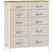 HOMCOM Chest of Ten Fabric Drawers - Beige - 1