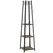 HOMCOM Compact Freestanding Coat Rack -  Black/Brown - 1