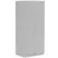 HOMCOM Double Paneled Door Wardrobe, with Shelves - Grey - 1