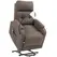 HOMCOM Electric Rise/Recline Armchair, with Reading Light - Brown - 1