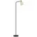 HOMCOM Floor Lamp with 350° Rotatable Head, Modern Standing Lamp with 3000K/4000K/6500K Colour Temperatures for Living Room Bedroom Office, Black - 1