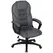 HOMCOM Faux Leather Office Chair - Charcoal Grey - 1