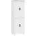HOMCOM Freestanding Kitchen Cupboard, 4-Door Storage Cabinet Organizer with Adjustable Shelves White - 1