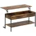 HOMCOM Lift-Top Coffee Table, with Storage - Rustic Brown - 1