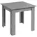HOMCOM Square Dining Table, Modern Small Dining Table with Faux Cement Effect, Space Saving, Non-slip Foot Pads, Cement Grey - 1