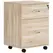 HOMCOM Two Drawer Lockable Filing Cabinet - Wood-Effect - 1