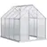 Outsunny 190 x 253 cm Walk-In Polycarbonate Greenhouse - Silver-Tone - 1