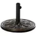 Outsunny 13kg Round Umbrella Base Outdoor Parasol Base Weight Stand Holder for Outdoor Garden Bronze Tone - 1