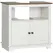 kleankin Under Sink Cabinet Bathroom Vanity Unit with Double Doors and Storage Shelves, 60 x 30 x 60cm, White - 1