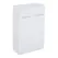 kleankin Under Sink Bathroom Vanity Unit Ceramic Basin Sink Cloakroom Storage Cabinet Home Furniture - 1
