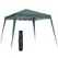 Outsunny 3 M x 3 M Base/ 2.5 M x 2.5 M Top Pop Up Gazebo with Carry Bag, Height Adjustable Slant Leg Party Tent Instant Event Shelter for Garden, Patio, Green - 1