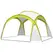 Outsunny 3.5 x 3.5M Camping Gazebo, Outdoor Event Shelter Dome Tent Garden Sun Shelter Patio Spire Arc Pavilion Camp Sun Shade Tent for 6-8 Person, Green - 1