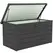 Outsunny 311L Galvanised Steel Garden Storage Box - Dark Grey - 1