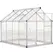 Outsunny 6 x 8ft Walk-In Greenhouse, with Sliding Door - Clear - 1