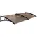 Outsunny Front Door Canopy, Waterproof Outdoor Awning, 75 x 195 cm Rain Shelter for Window, Porch and Front/Back Door, Brown - 1