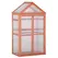 Outsunny Garden Cold Frame Polycarbonate Greenhouse with Adjustable Shelves, Double Doors, Openable Top Covers, Grow House for Flower Vegetable Plants, 80 x 47 x 138cm, Orange - 1