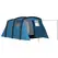 Outsunny Inflatable 3-4 Man Tunnel Tent w/ Air Pump, Living Area & Vestibule, Waterproof Family Camping Air Tent w/ Sewn In Groundsheet & Removable Footprint for Camping, Hiking, Blue - 1