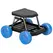 Outsunny Garden Storage Cart, with Top Seat - Blue - 1