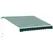 Outsunny Manual Retractable Awning, 2.5x2 m-Dark Green - 1